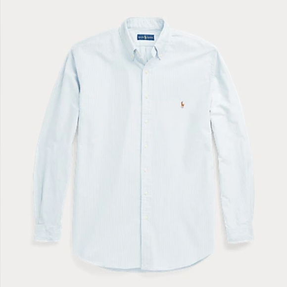 Polo Ralph Lauren Striped Oxford Shirt 4XB - Picture 7 of 7